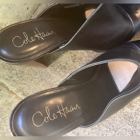 Cole Haan leather mule heels - Picture 3 of 5